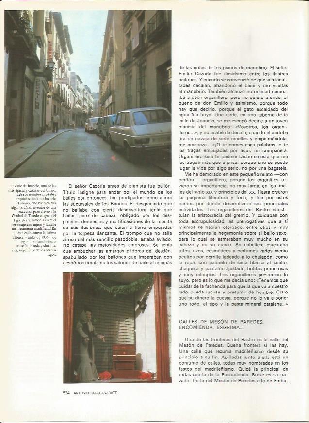 LAMINA 20262: Calle de Juanelo