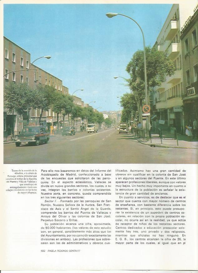 LAMINA 20308: Avenida de la Albufera de Madrid