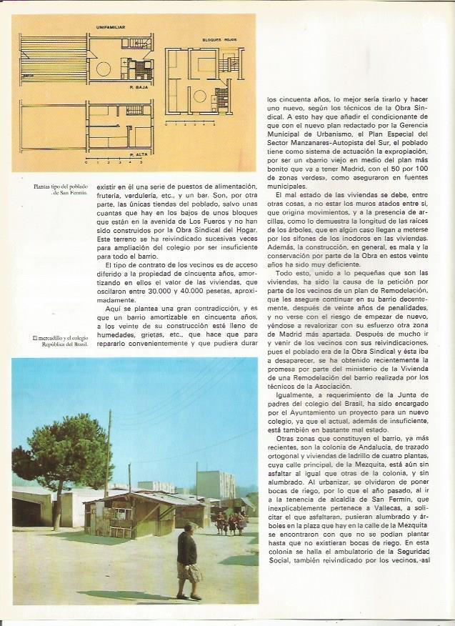 LAMINA 20302: Mercadillo y colegio Republica de Brasil