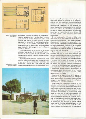 LAMINA 20302: Mercadillo y colegio Republica de Brasil