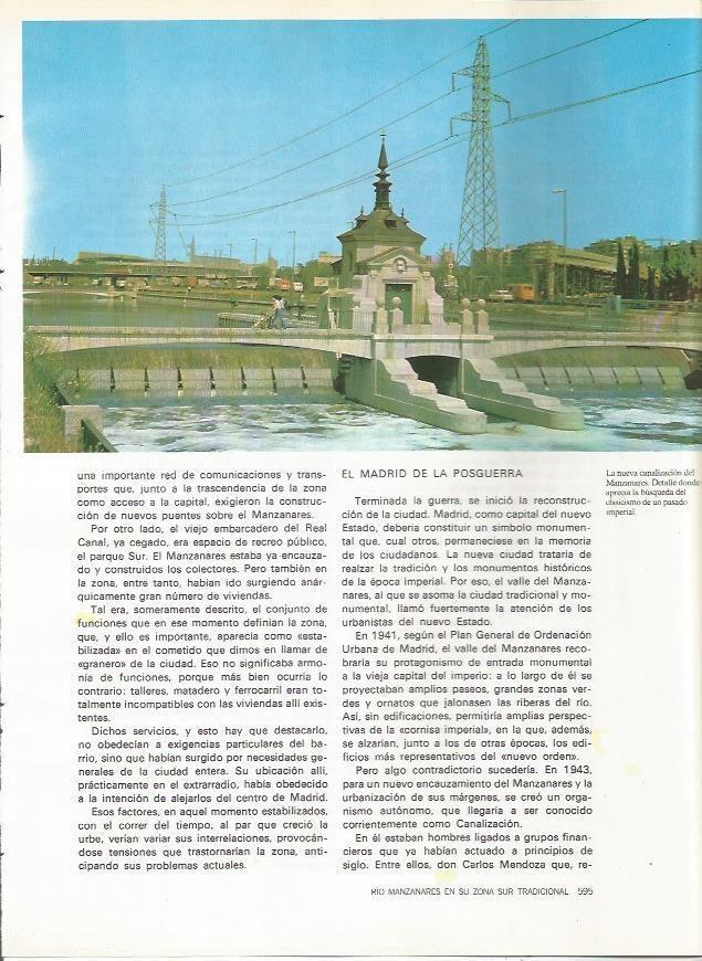 LAMINA 20285: Canalizacion del Manzanares