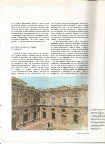 LAMINA 20221: Patio de honor del Colegio de Santo Tomas de Aquino