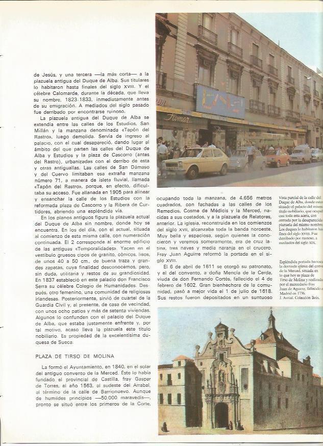 LAMINA 20218: Calle del Duque de Alba