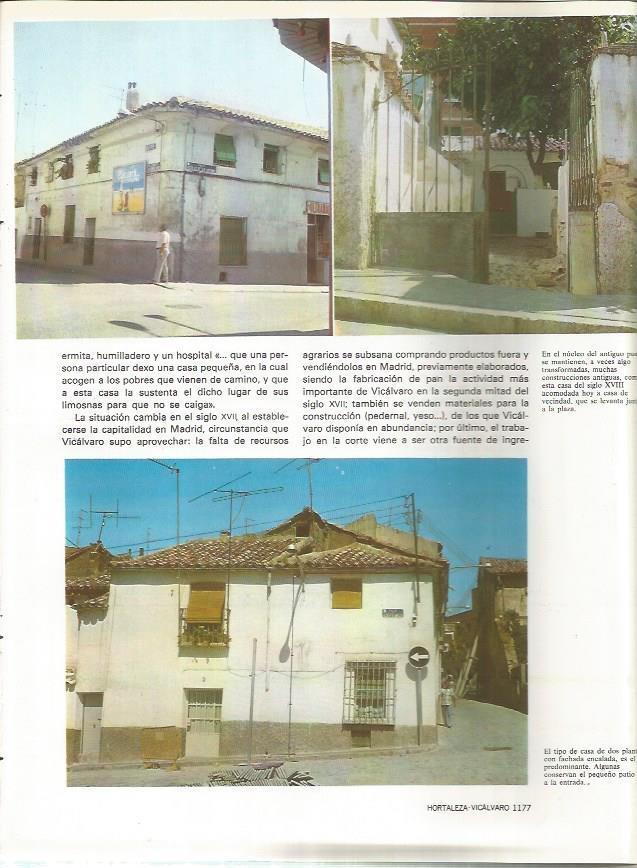 LAMINA 20208: Casa del siglo XVIII en Hortaleza