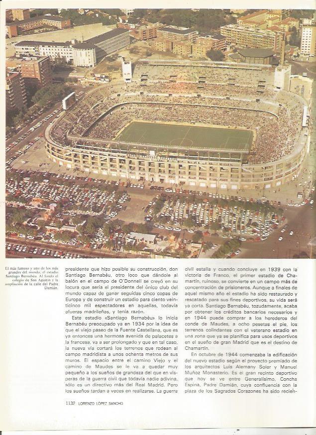 LAMINA 20198: Vista aerea del Santiago Bernabeu