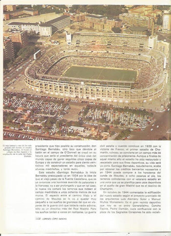 LAMINA 20198: Vista aerea del Santiago Bernabeu