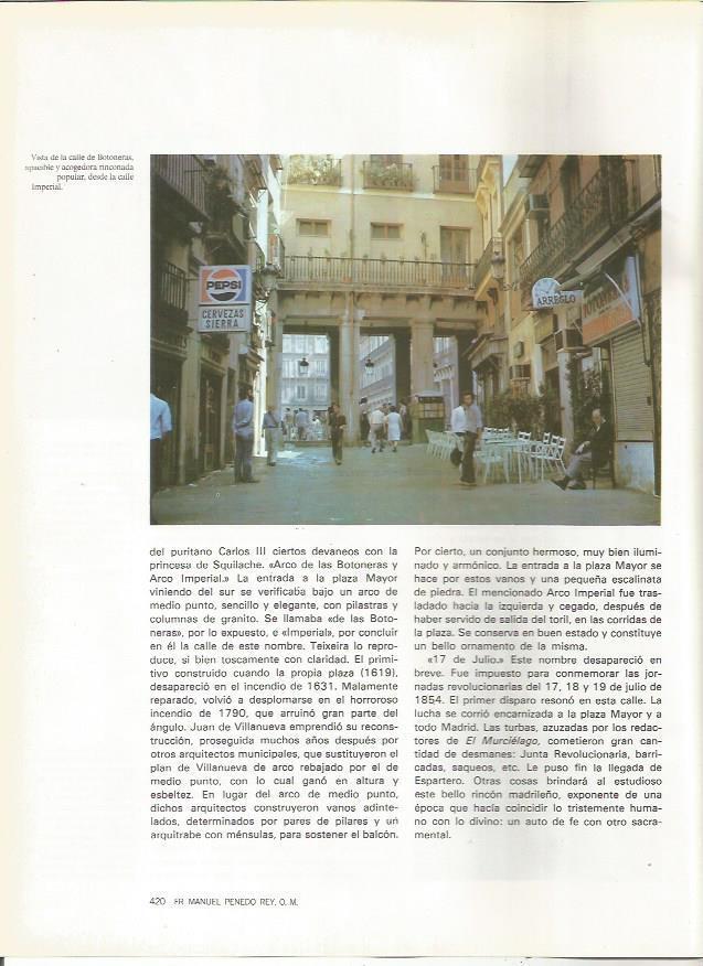 LAMINA 20225: Calle de Botoneras