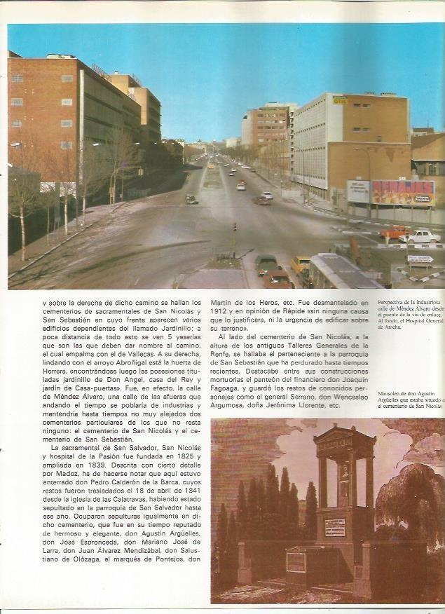 LAMINA 20247: Calle de Mendez Alvaro