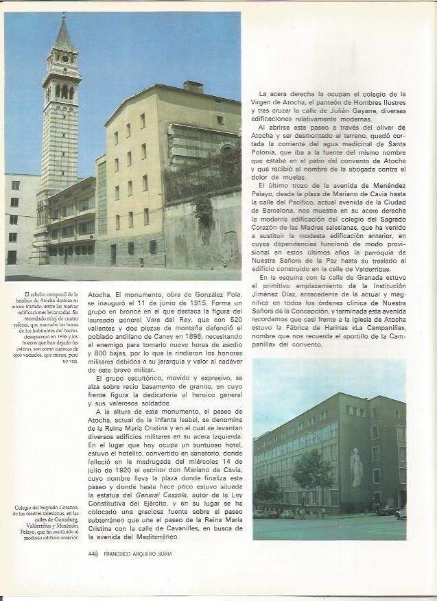 LAMINA 20232: Campanario de la Basilica de Atocha