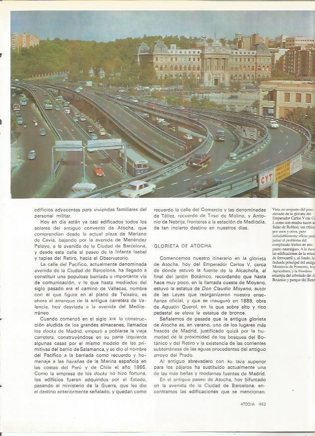 LAMINA 20230: Paso elevado de la glorieta del Emperador Carlos V