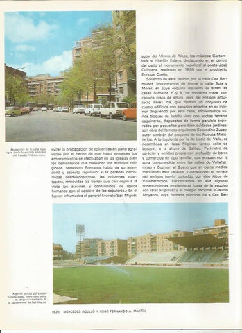 LAMINA 20397: Estadio Vallehermoso