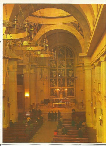 LAMINA 20391: Interior de la parroquia del Cristo de las Victorias