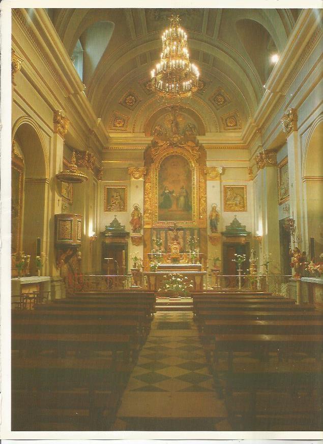 LAMINA 20384: Interior de la iglesia del Convento de las Salesas Nuevas
