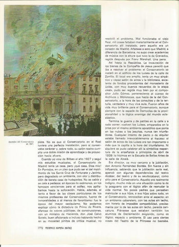 LAMINA 20375: Incendio del Conservatorio en 1867