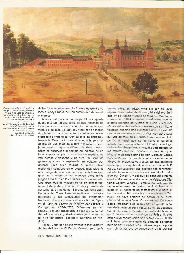 LAMINA 20428: Palacio de Felipe III, por Sanchez Canton