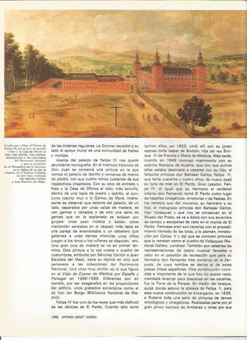 LAMINA 20428: Palacio de Felipe III, por Sanchez Canton