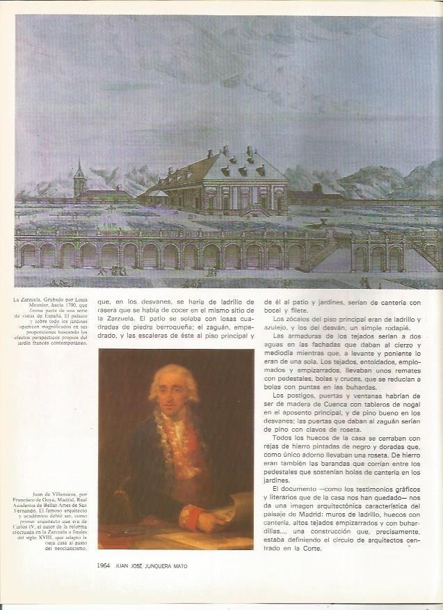 LAMINA 20424: La Zarzuela, grabado de L. Meunier del 1700