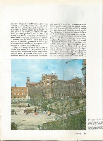 LAMINA 20373: Vista desde el portillo del Conde-Duque