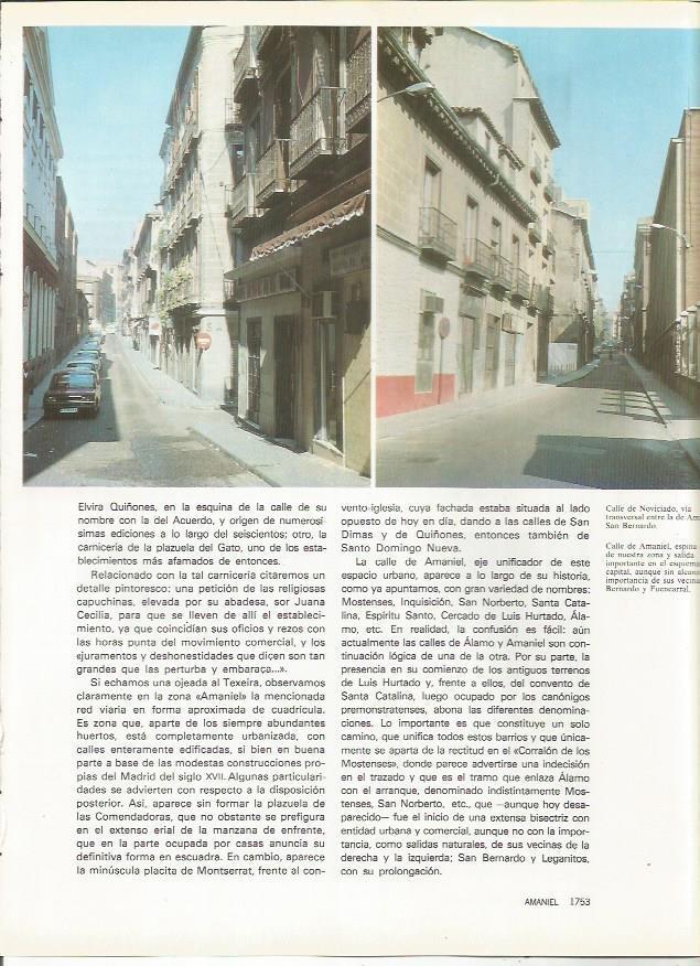 LAMINA 20370: Calles del Noviciado y Amaniel