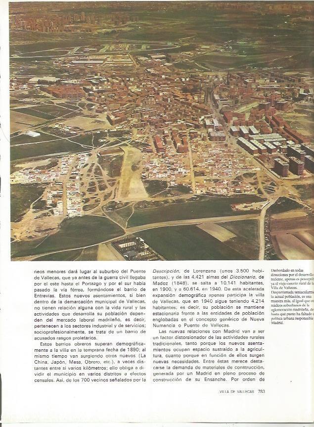 LAMINA 20325: Villa de Vallecas