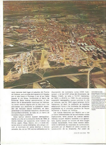 LAMINA 20325: Villa de Vallecas