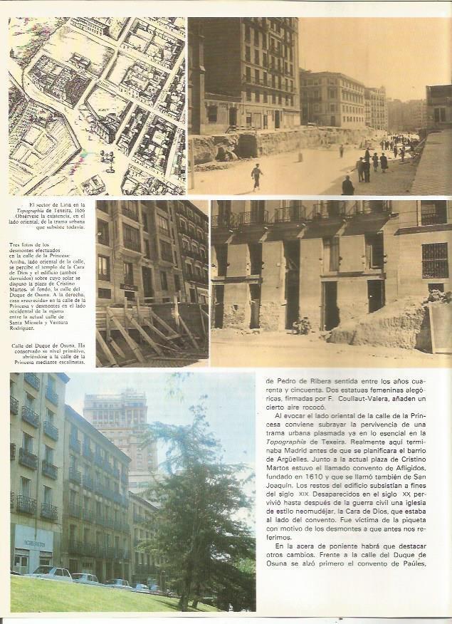 LAMINA 20361: Calles de la Princesa y del Duque de Osuna