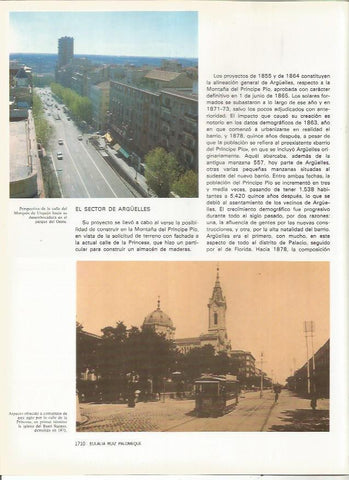LAMINA 20359: Iglesia del Buen Suceso de la calle Princesa a principios del siglo XX