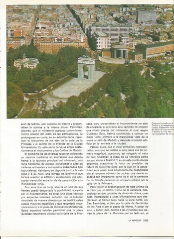 LAMINA 20355: Vista del Arco del Triunfo de Madrid