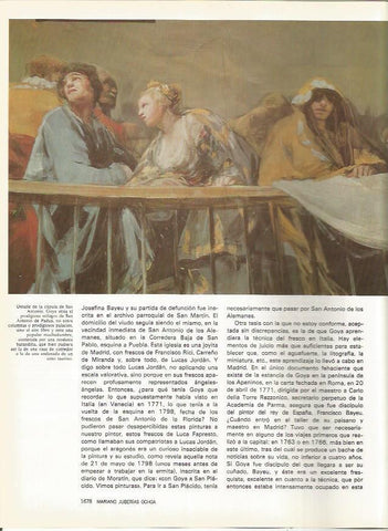 LAMINA 20350: Cupula de San Antonio, pintada por Goya