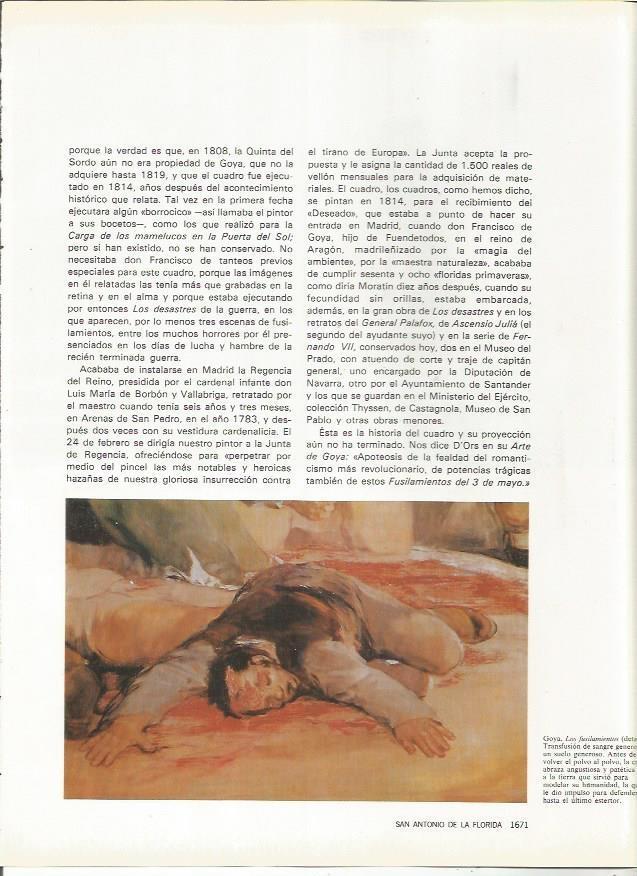 LAMINA 20347: Detalle de Los fusilamientos, por Goya