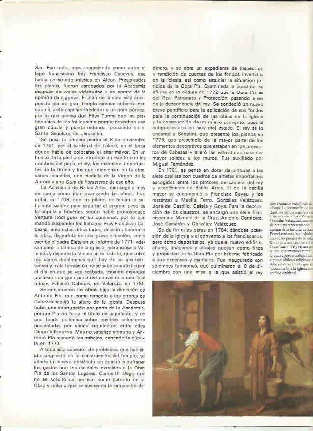LAMINA 20043: San Francisco trabajando de albañil, por Zacarias Gonzalez