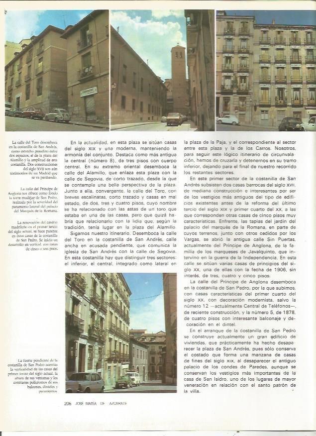 LAMINA 20039: Calles del Toro y del Principe de Anglona