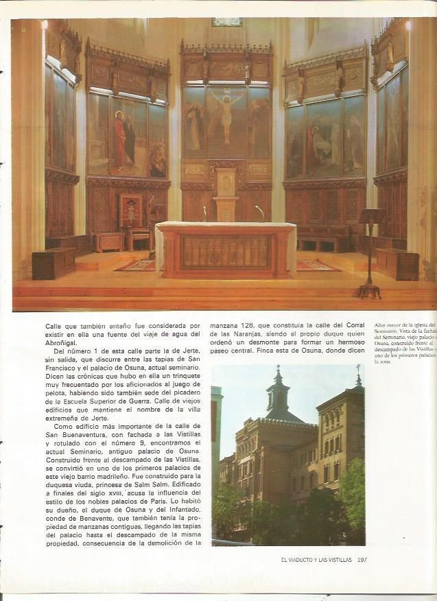 LAMINA 20037: Altar Mayor de la iglesia del Seminario