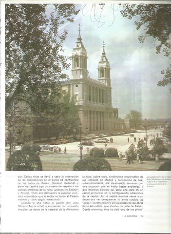LAMINA 20034: Fachada de la Basilica de la Almudena