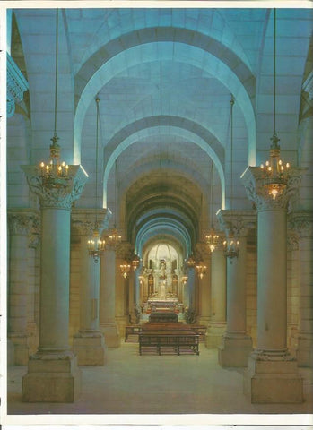LAMINA 20033: Interior de la Basilica de la Almudena
