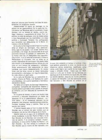 LAMINA 20025: Portada de la iglesia de San Nicolas