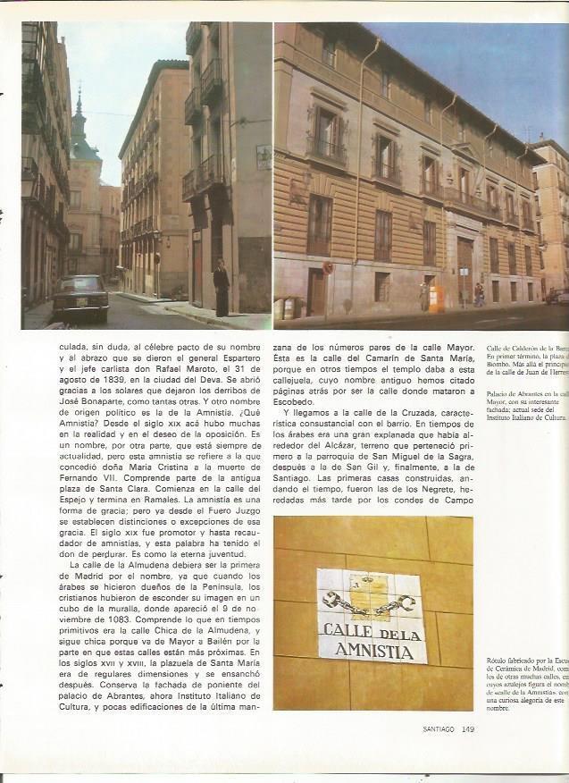 LAMINA 20022: Calle de Calderon de la Barca