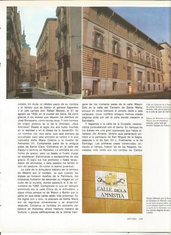 LAMINA 20022: Calle de Calderon de la Barca