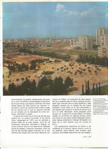 LAMINA 20066: Parque de Carlos Arias