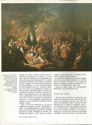 LAMINA 20057: El baile de la Virgen del Puerto, por Guevara
