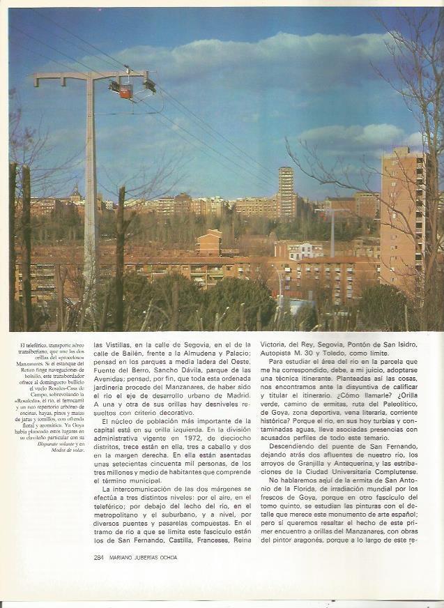 LAMINA 20056: El teleferico de Madrid