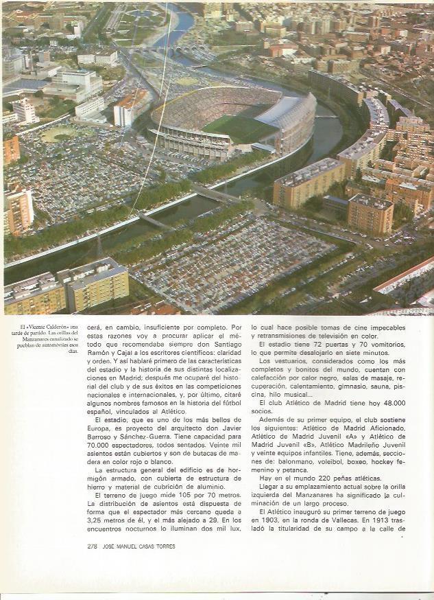 LAMINA 20054: El Vicente Calderon