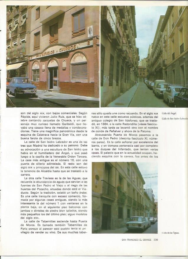 LAMINA 20048: Calles del Angel y de San Isidro Labrador