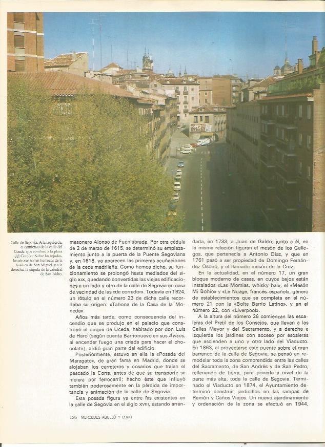 LAMINA 20015: Calle de Segovia