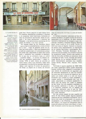 LAMINA 19983: Teatro de Eslava