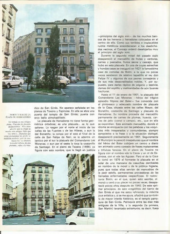 LAMINA 19979: Norte y sur de la Plaza de Herradores