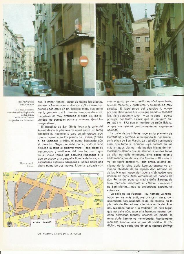 LAMINA 19978: Calle de Coloreros y Calle de las Fuentes