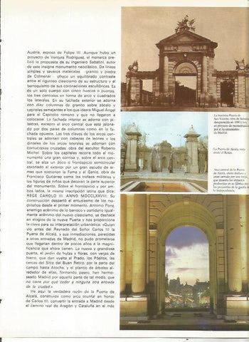 LAMINA 19963: Puerta de San Vicente de Madrid