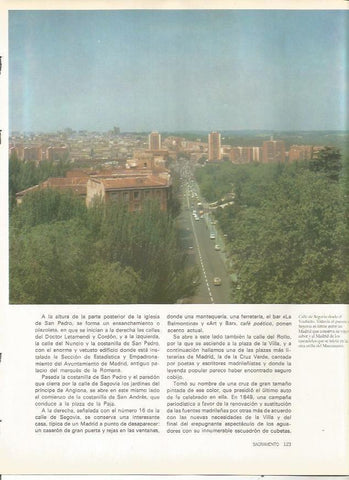 LAMINA 20014: Calle de Segovia desde el Viaducto