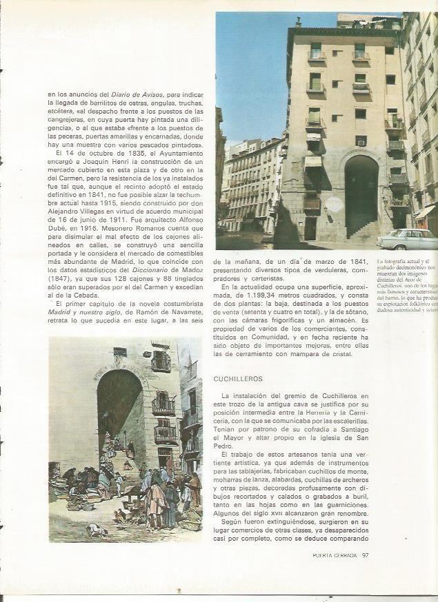 LAMINA 20007: Arco de Cuchilleros